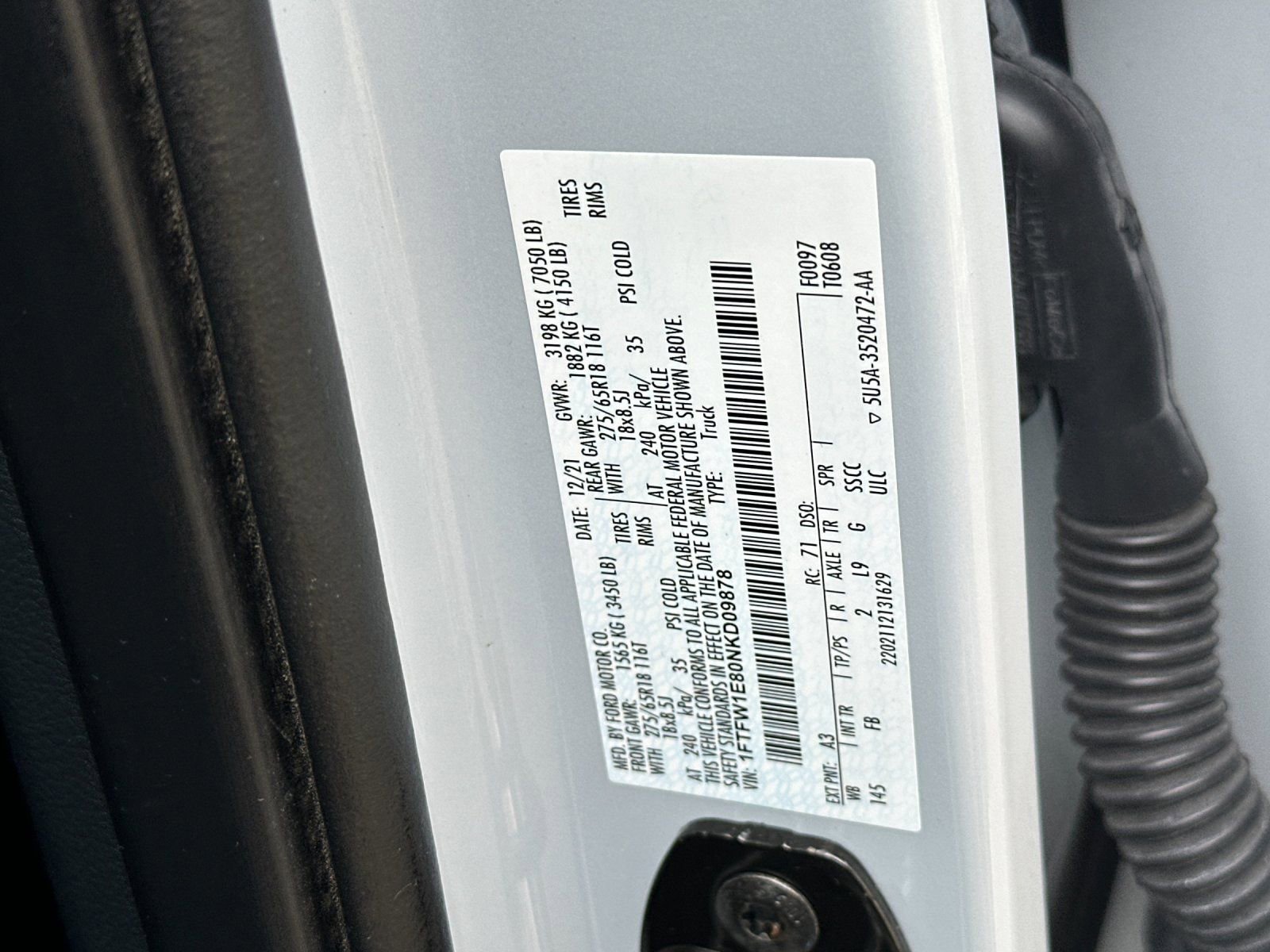 Used 2022 Ford F150 XLT w/ Equipment Group 302A High AWD/4WD image 37