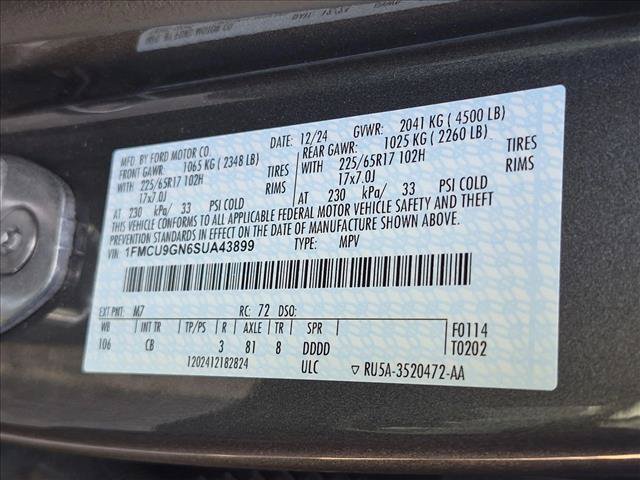 Used 2025 Ford Escape Active AWD/4WD image 24
