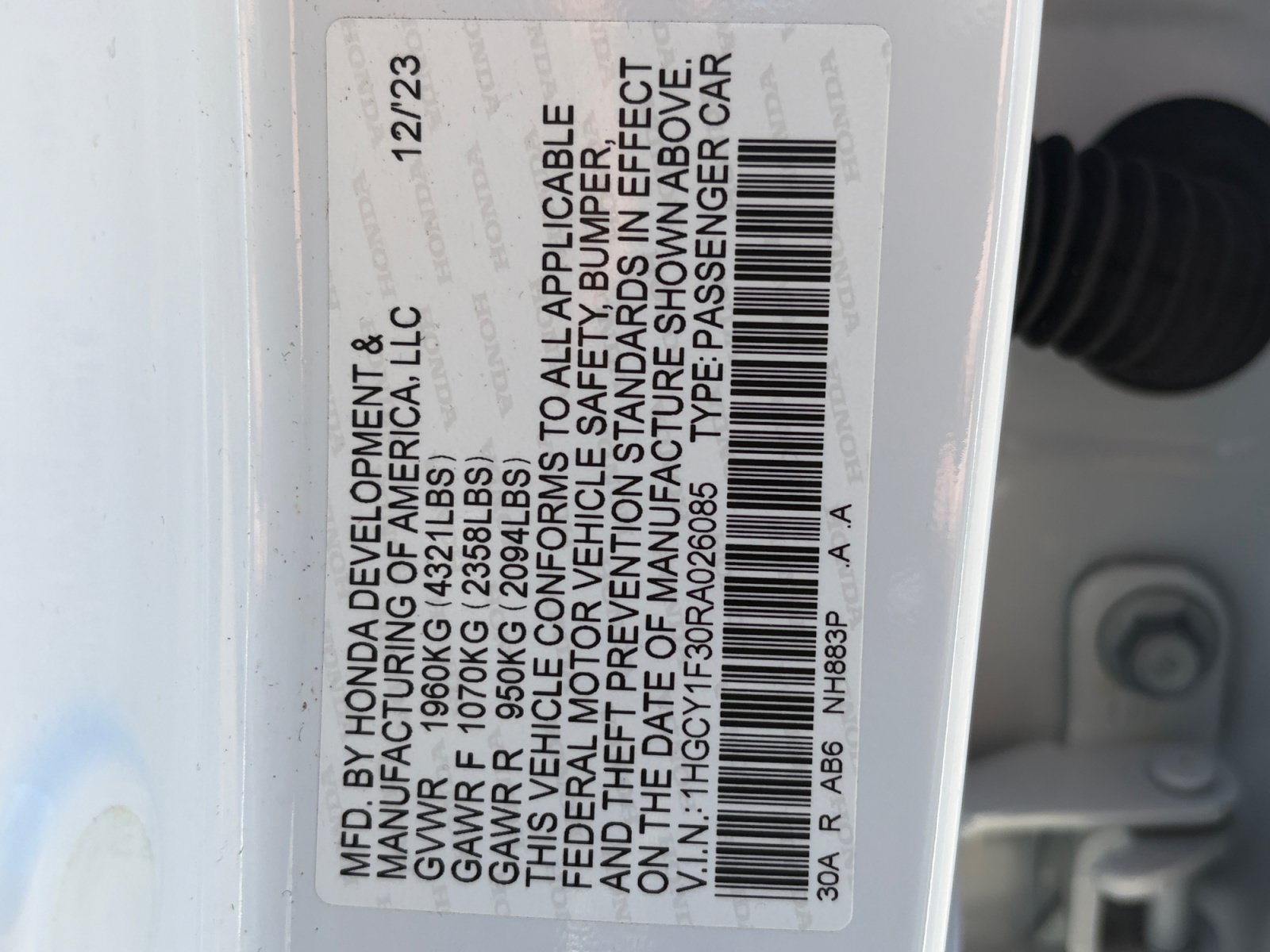 Used 2024 Honda Accord EX image 36