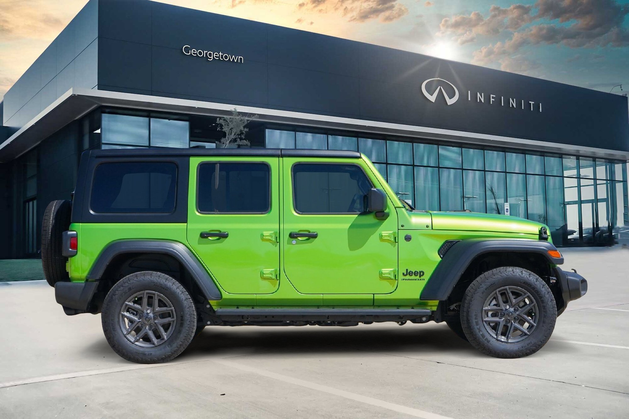 Used 2025 Jeep Wrangler Sport S image 3