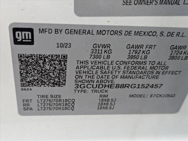 Used 2024 Chevrolet Silverado 1500 ZR2 w/ Technology Package image 15