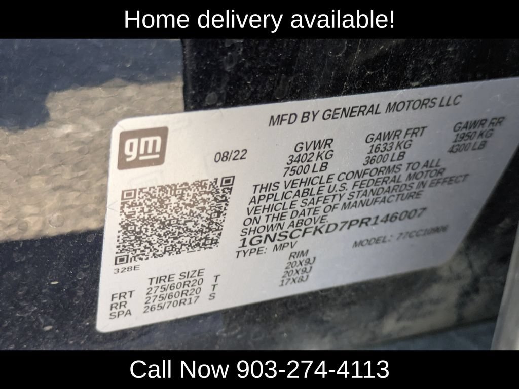 Used 2023 Chevrolet Suburban Premier RWD image 43
