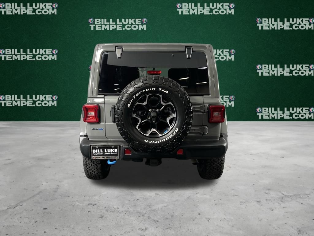 Used 2021 Jeep Wrangler Unlimited Rubicon 4xe w/ Steel Bumper Group image 7