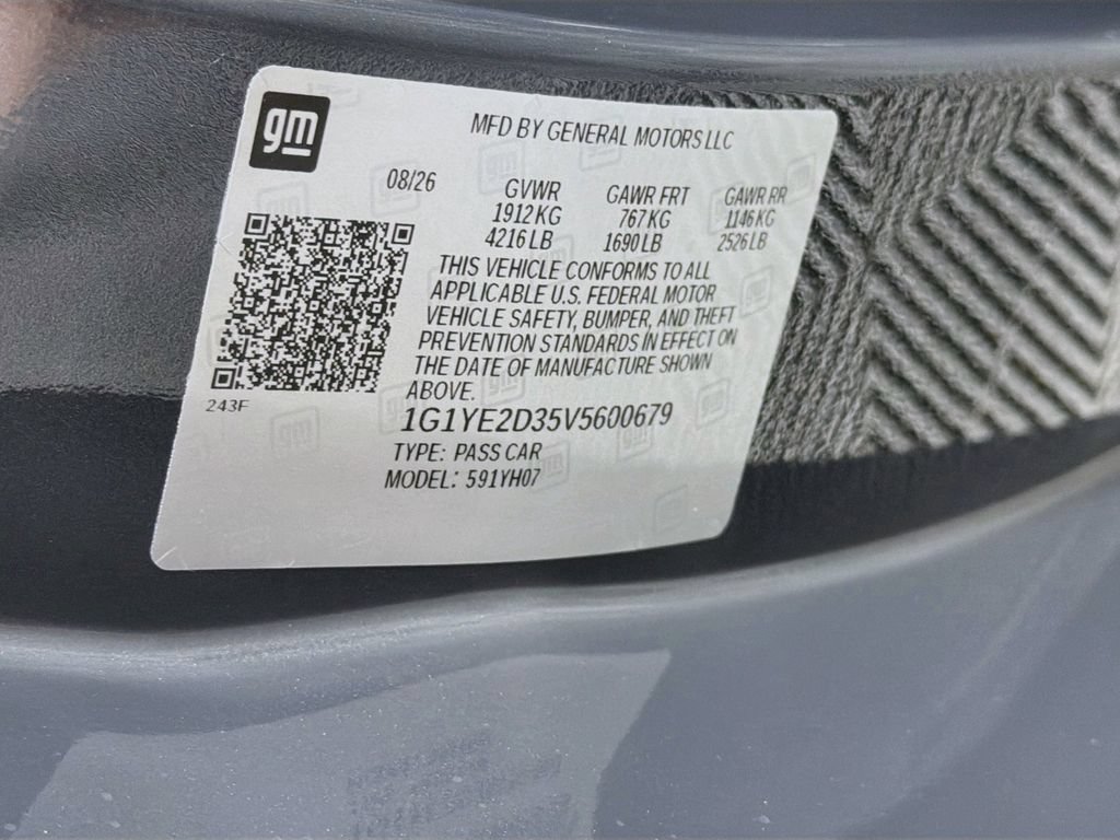 New 2027 Chevrolet Corvette Z06 RWD image 30