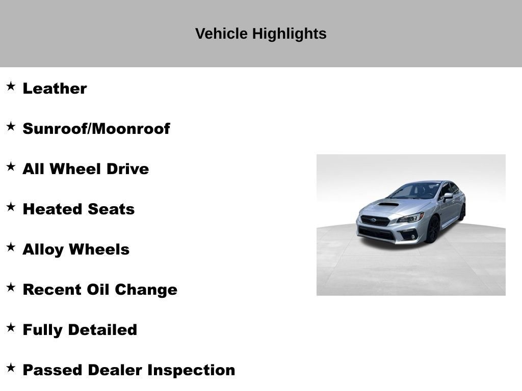 Used 2021 Subaru WRX Limited w/ Popular Package #3 (IZT) AWD/4WD image 9