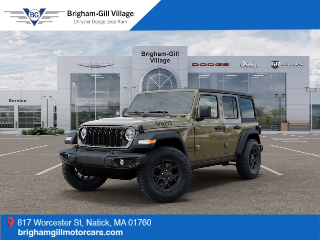 New 2025 Jeep Wrangler Unlimited Sport
