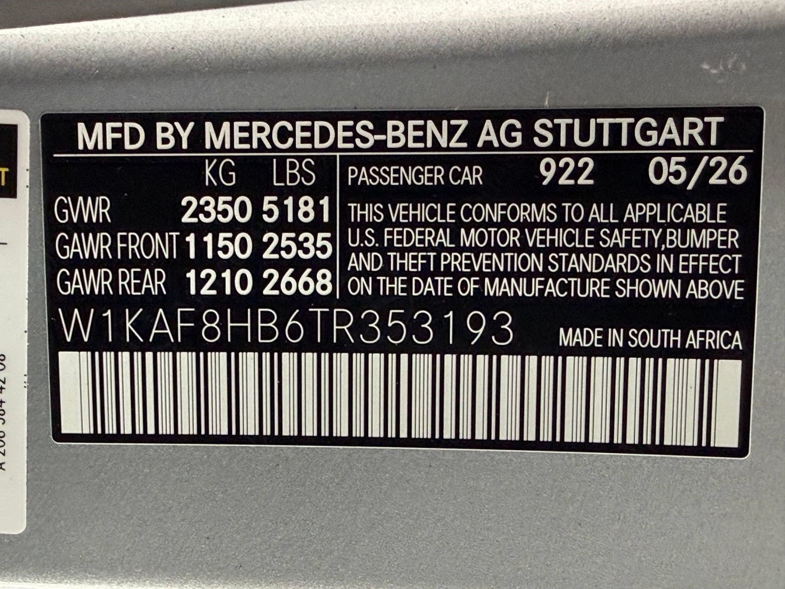 New 2026 Mercedes-Benz C 43 AMG 4MATIC Sedan image 24