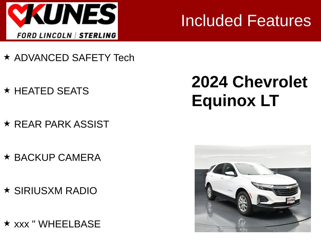 Used 2024 Chevrolet Equinox LT AWD/4WD image 2