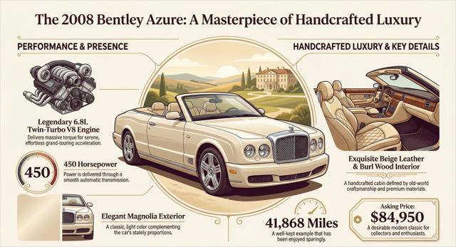Used 2008 Bentley Azure video 2