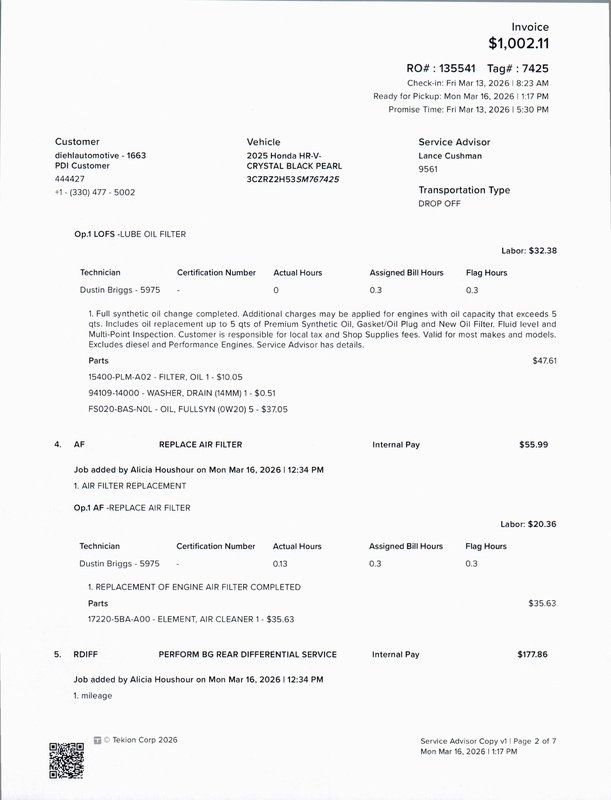 Used 2025 Honda HR-V Sport image 31