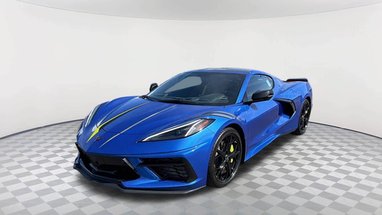 Used 2021 Chevrolet Corvette Stingray Premium Cpe w/ Z51 Performance Package RWD image 1
