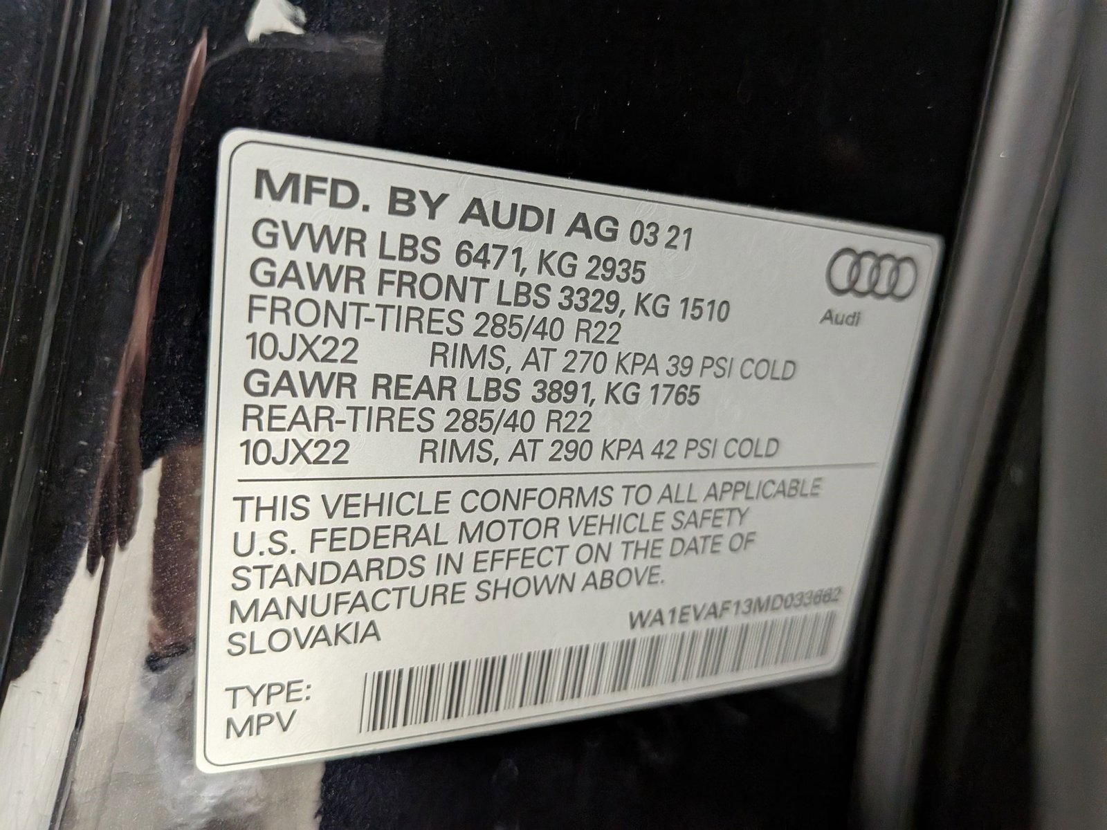 Used 2021 Audi Q8 Premium Plus w/ Premium Plus Package AWD/4WD image 27