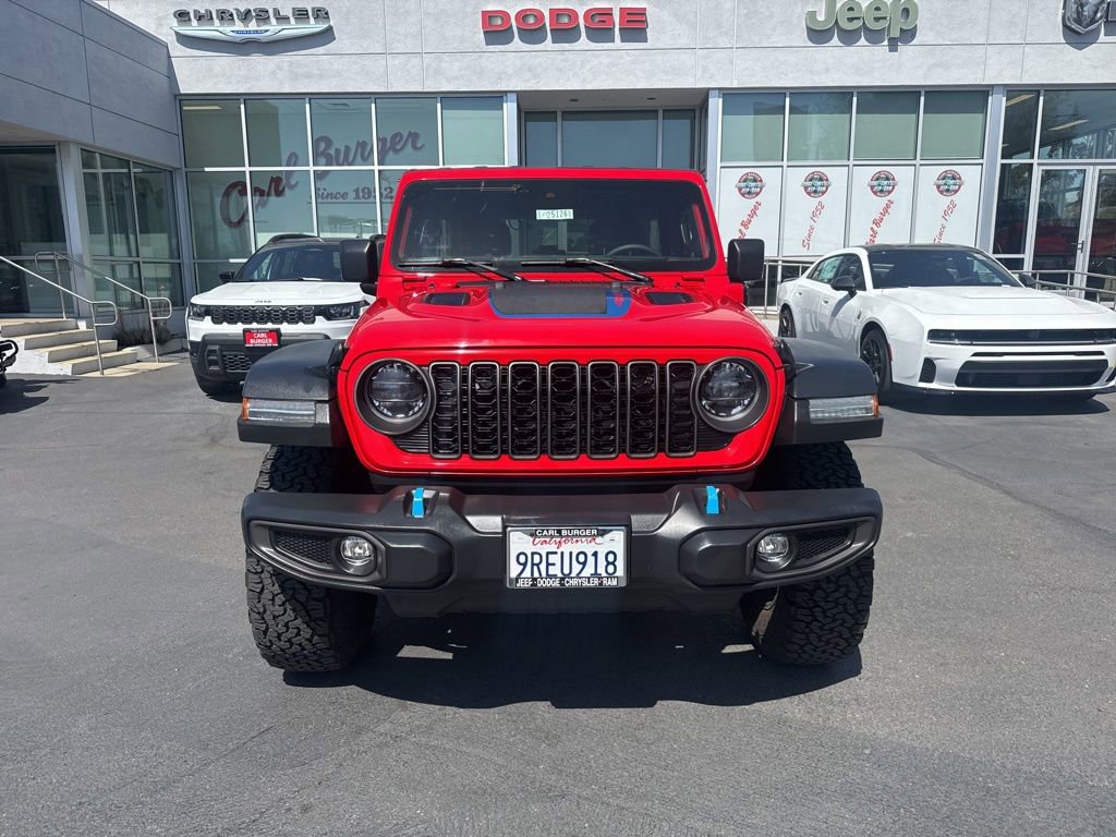 Used 2024 Jeep Wrangler Unlimited Rubicon 4xe AWD/4WD image 2