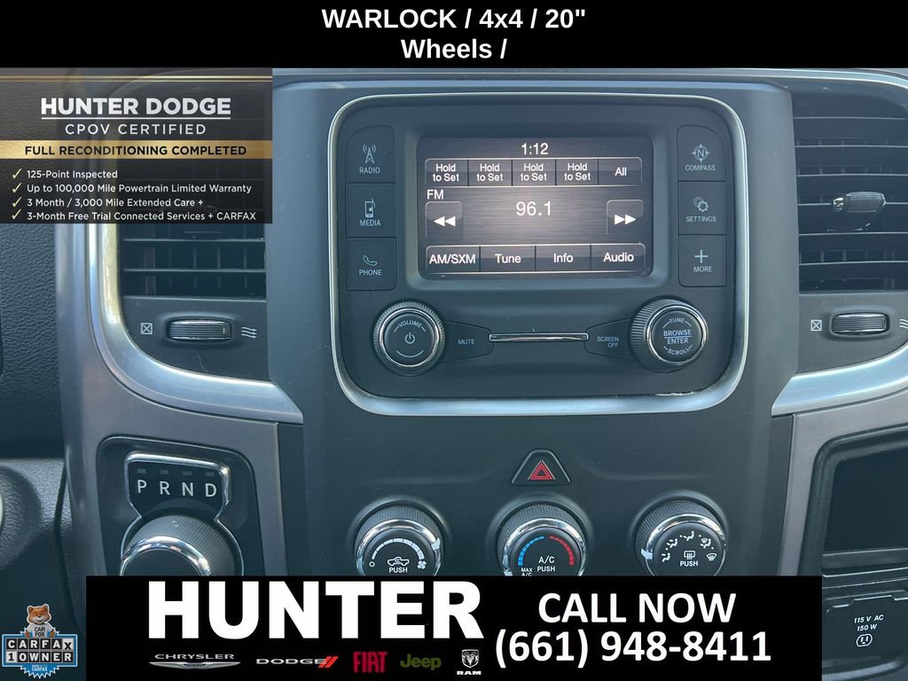 Certified 2023 RAM 1500 Classic Warlock AWD/4WD image 27