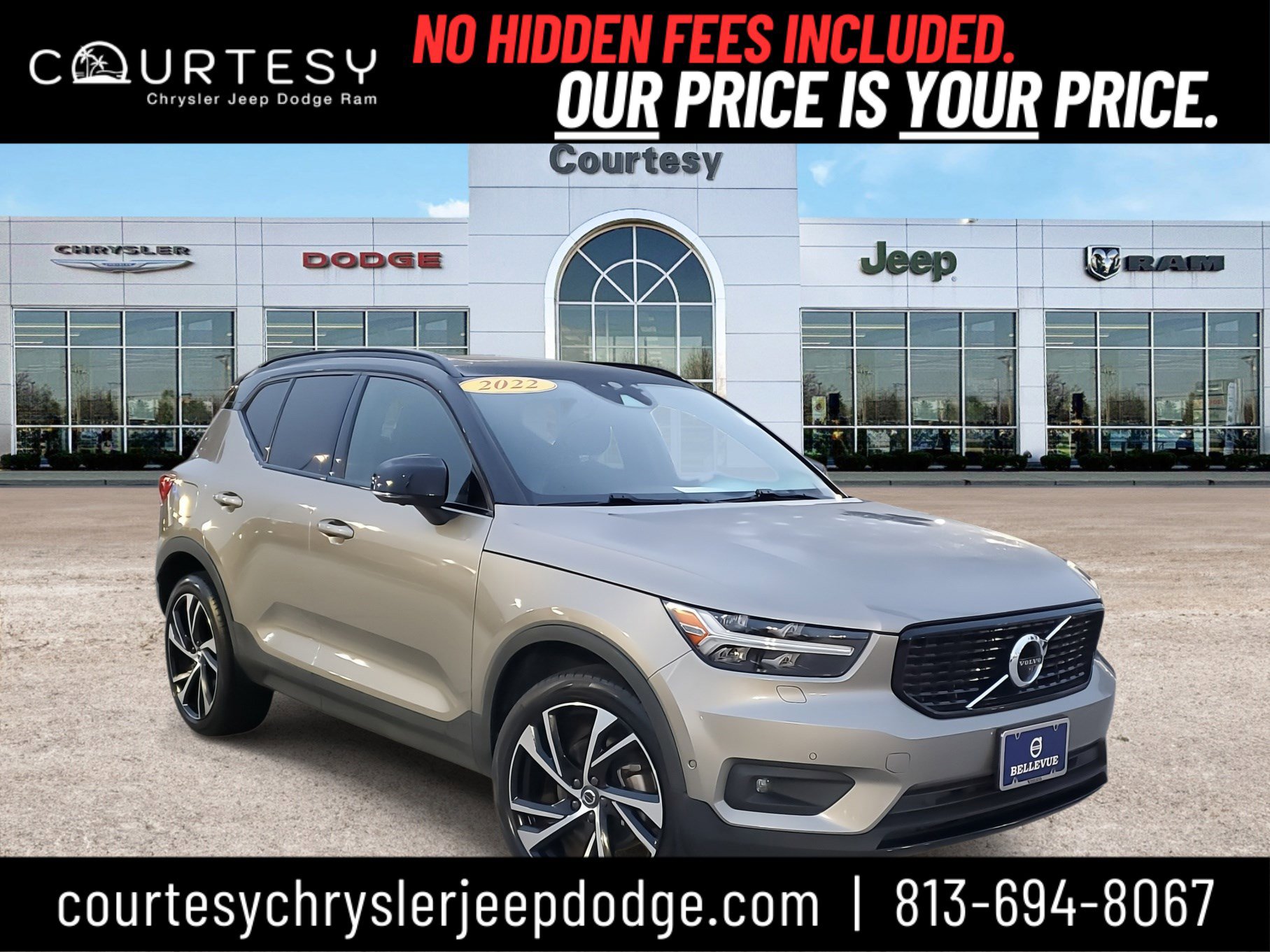 Used 2022 Volvo XC40 T5 R-Design w/ Advanced Package