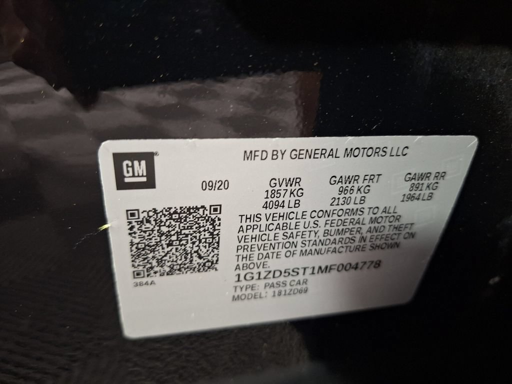 Used 2021 Chevrolet Malibu LT FWD image 32
