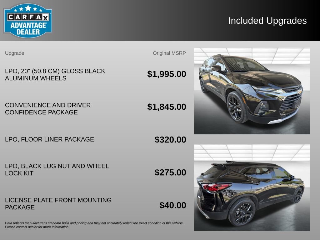 Used 2020 Chevrolet Blazer LT FWD image 3