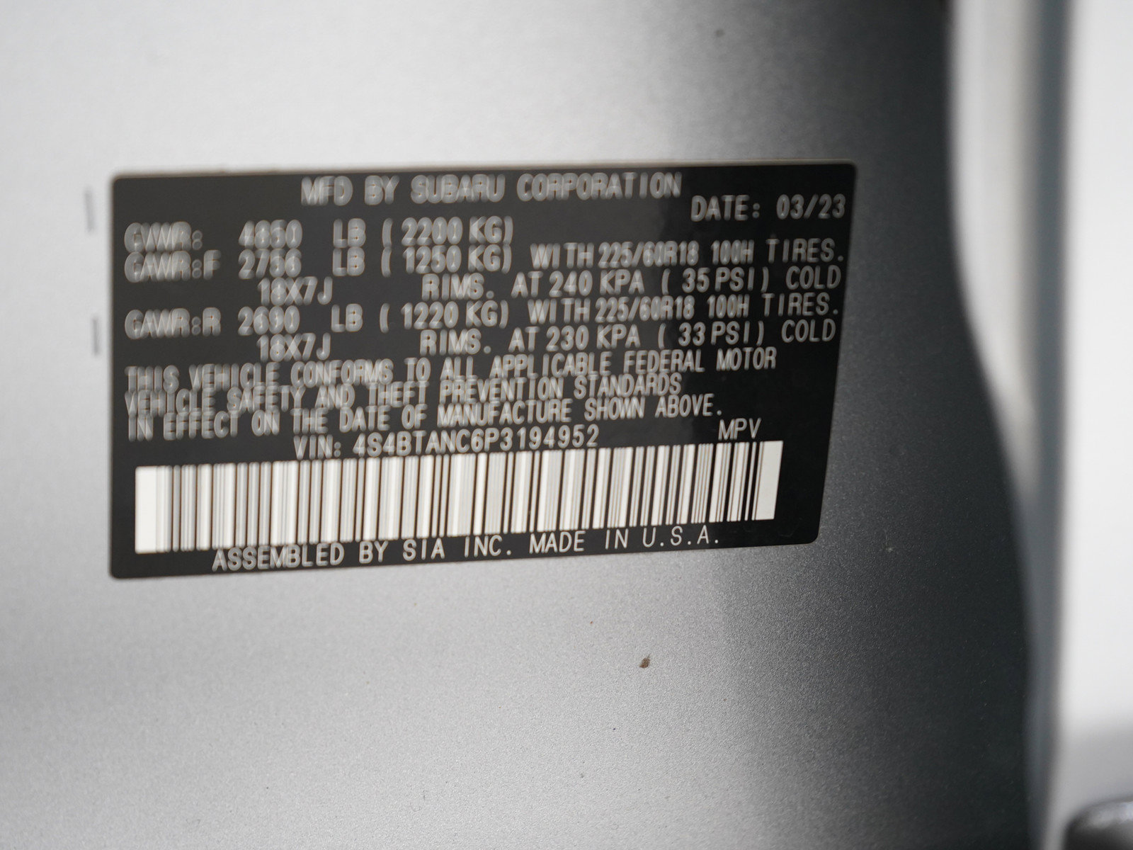Used 2023 Subaru Outback Limited AWD/4WD image 28