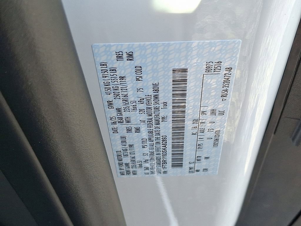 New 2025 Ford Transit 250 Low Roof w/ Load Area Protection Package image 16