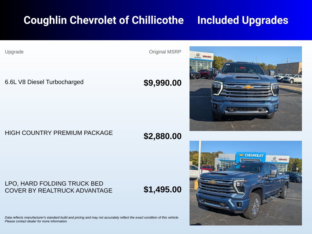 New 2026 Chevrolet Silverado 3500 High Country w/ High Country Premium Package AWD/4WD image 3