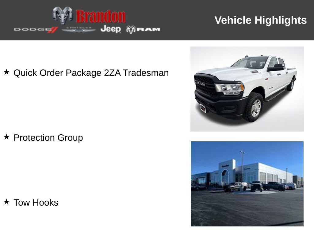 Used 2020 RAM 2500 Tradesman w/ Protection Group image 3