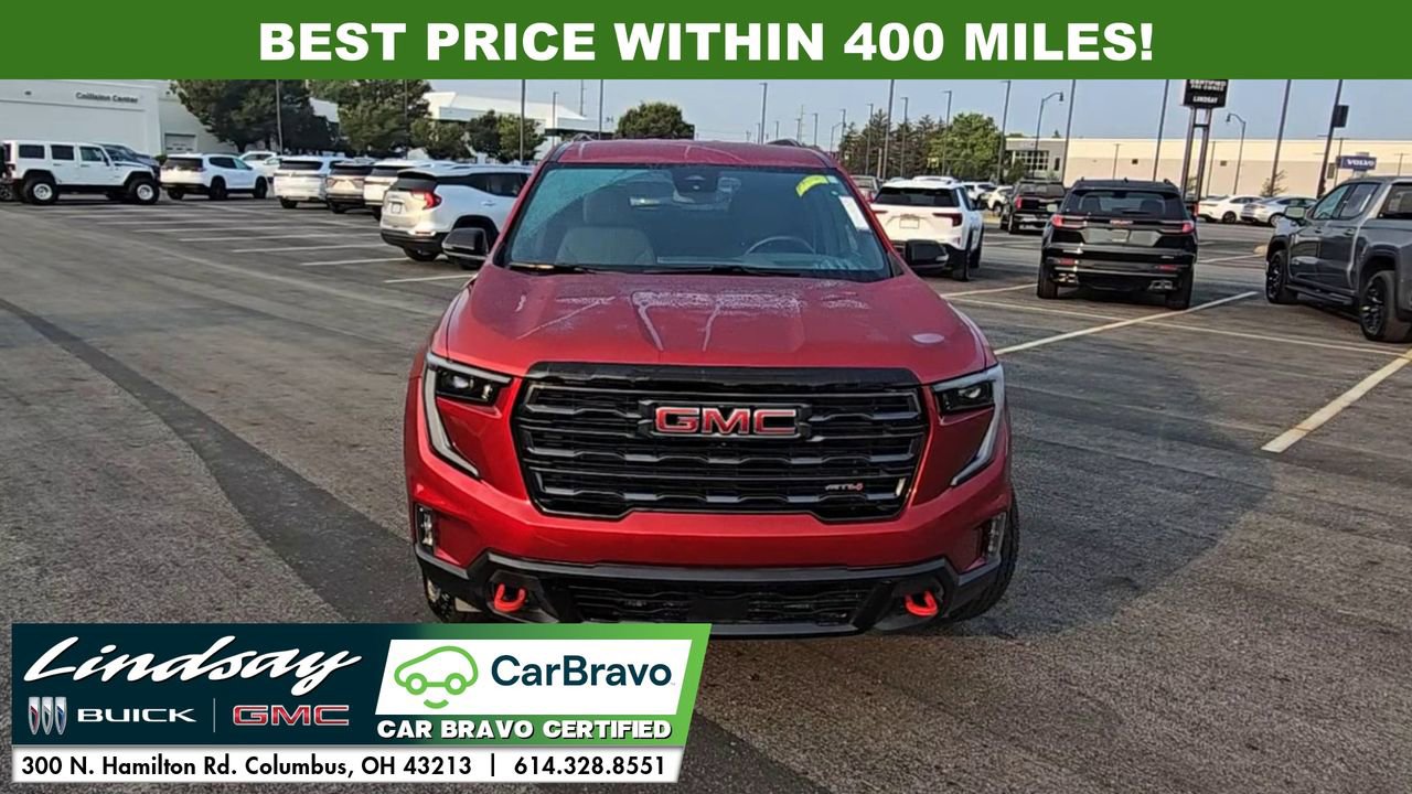 Certified 2024 GMC Acadia AT4 w/ LPO, Floor Liner Package image 3