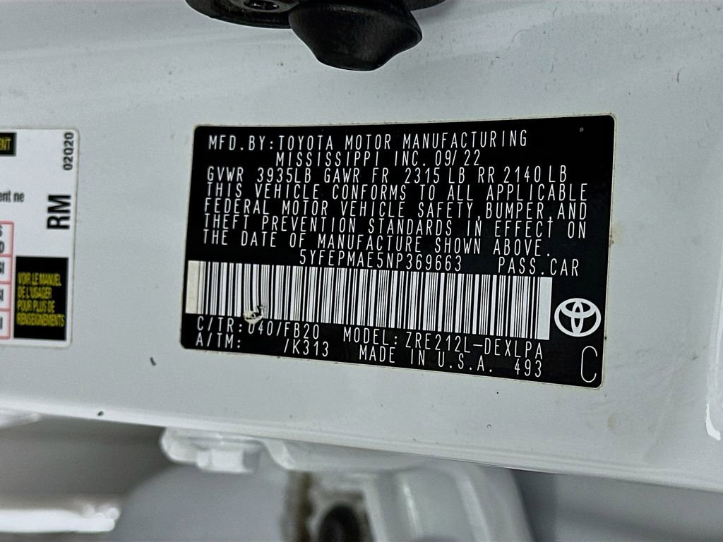 Used 2022 Toyota Corolla LE image 30