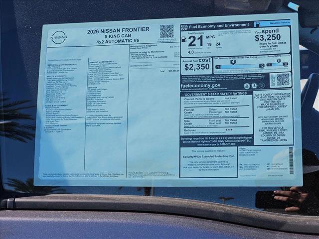 New 2026 Nissan Frontier S image 16