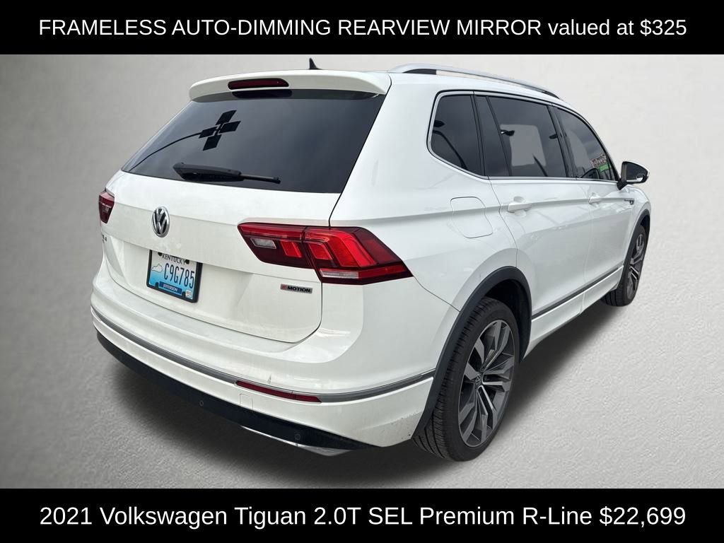 Used 2021 Volkswagen Tiguan SEL Premium R-Line w/ 3rd Row Seat Package image 3