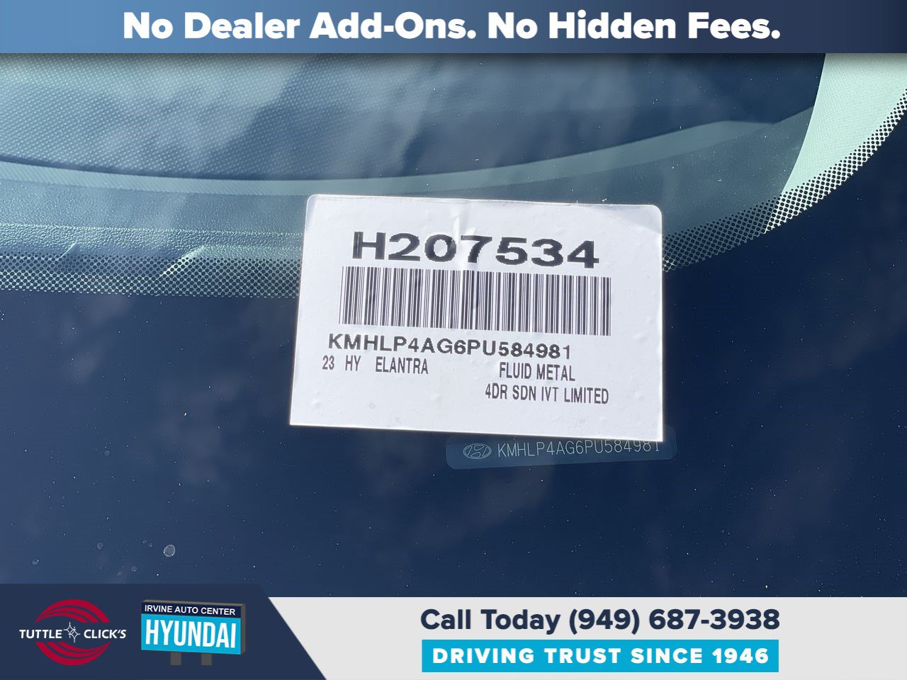 Certified 2023 Hyundai Elantra Limited FWD image 33