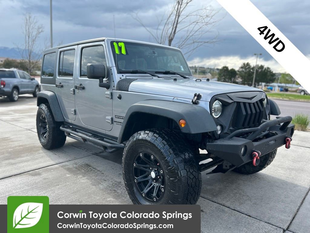 Used 2017 Jeep Wrangler Unlimited Sport w/ Quick Order Package 24S