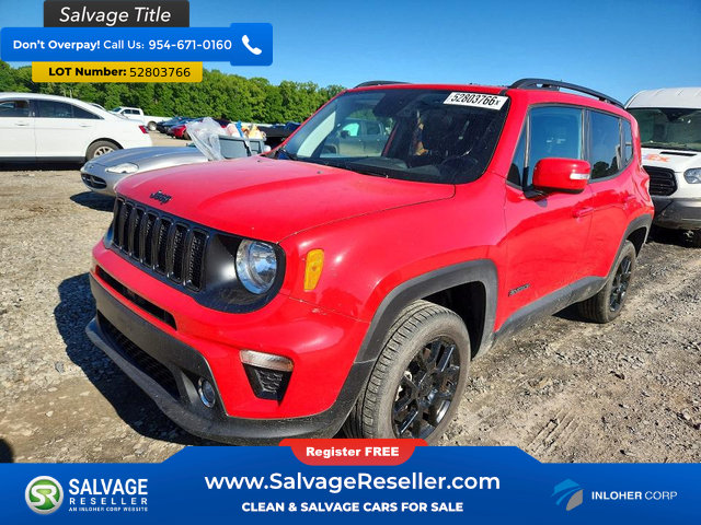 Used 2020 Jeep Renegade Altitude AWD/4WD image 1