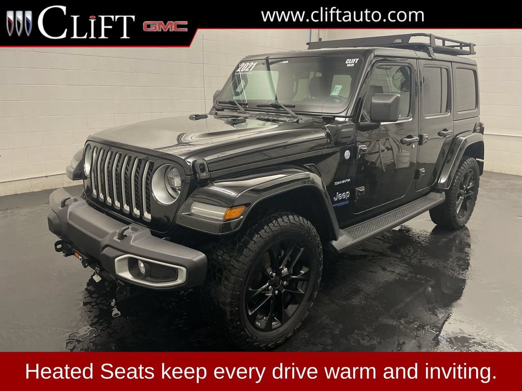 Used 2021 Jeep Wrangler Unlimited Sahara w/ Cold Weather Group