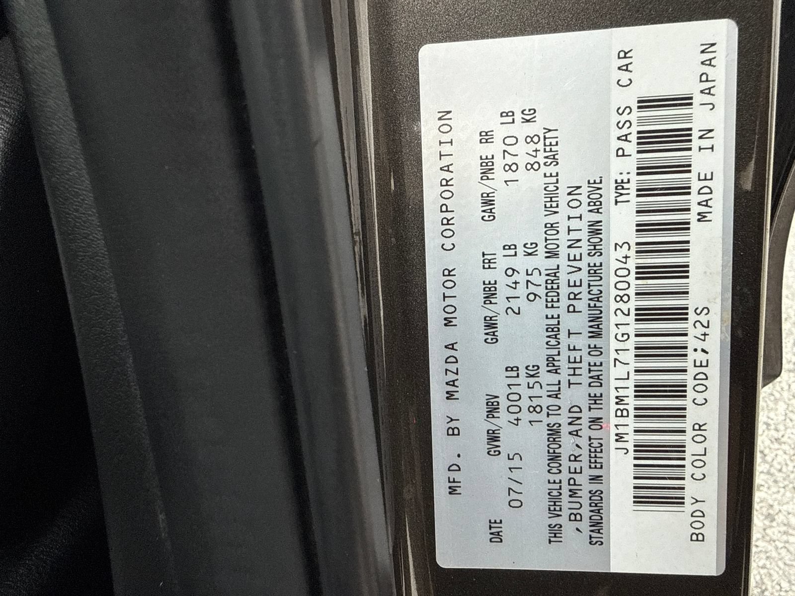Used 2016 MAZDA MAZDA3 i Touring FWD image 51