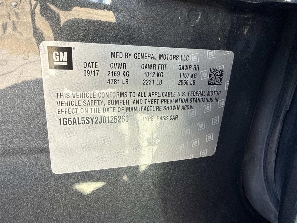 Used 2018 Cadillac ATS V w/ Luxury Package image 32