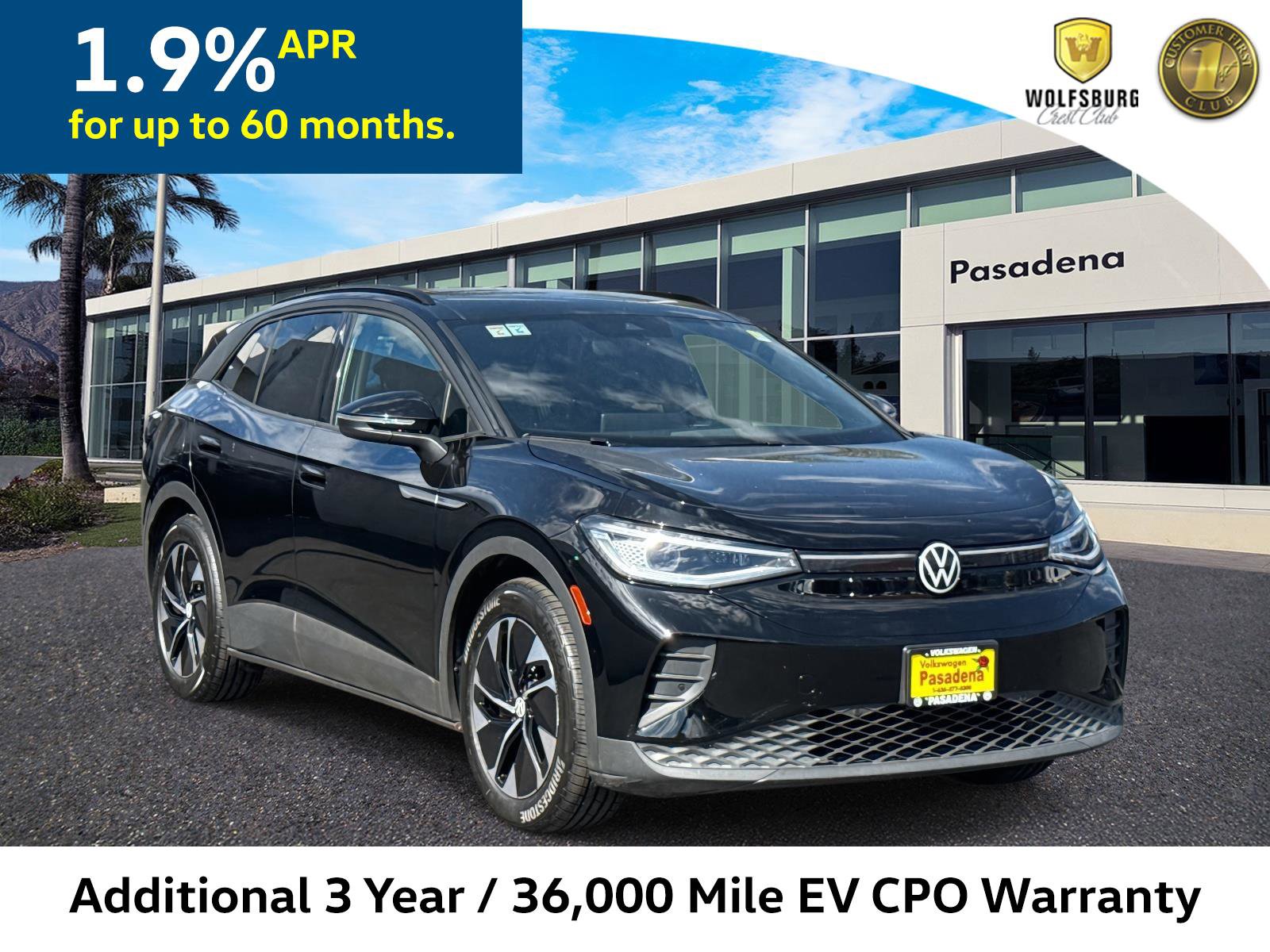 Used 2021 Volkswagen ID.4 Pro S w/ ID.4 Protection Package (IPT)