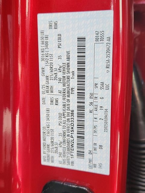 New 2025 Ford F150 STX w/ STX Black Appearance Package image 24