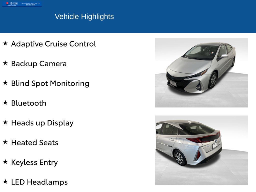 Certified 2022 Toyota Prius Prime Limited FWD image 2