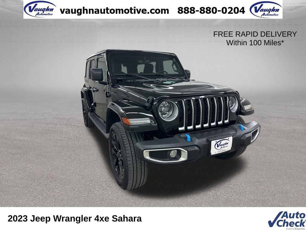 Used 2023 Jeep Wrangler Unlimited Sahara w/ Cold Weather Group image 1