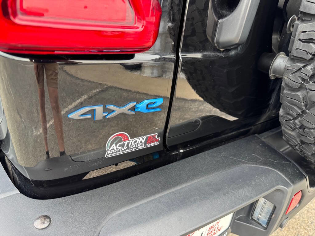 Used 2021 Jeep Wrangler Unlimited Rubicon 4xe w/ Steel Bumper Group image 45