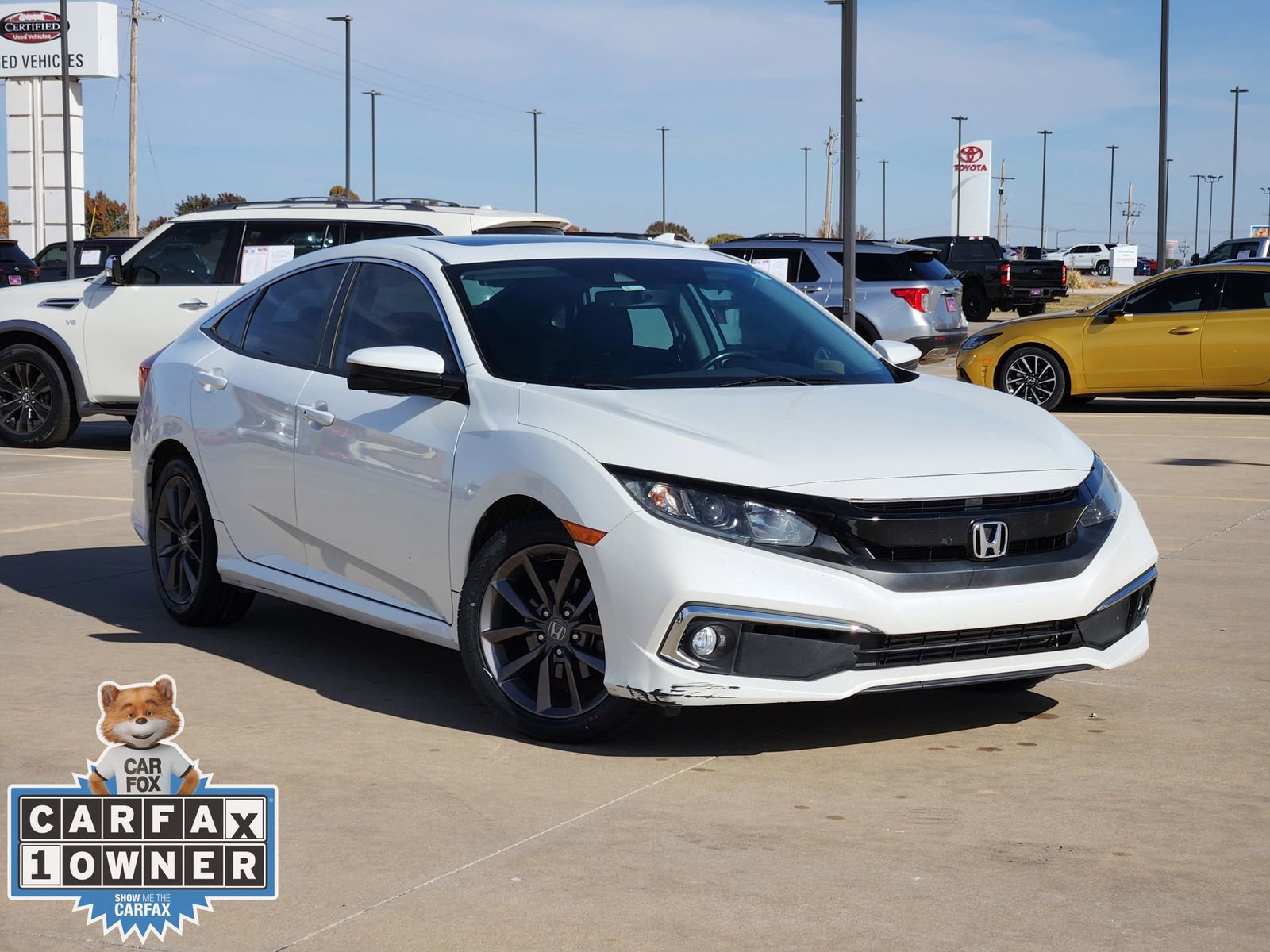 Used 2020 Honda Civic EX-L image 1