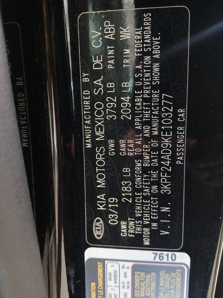 Used 2019 Kia Forte LXS FWD image 21