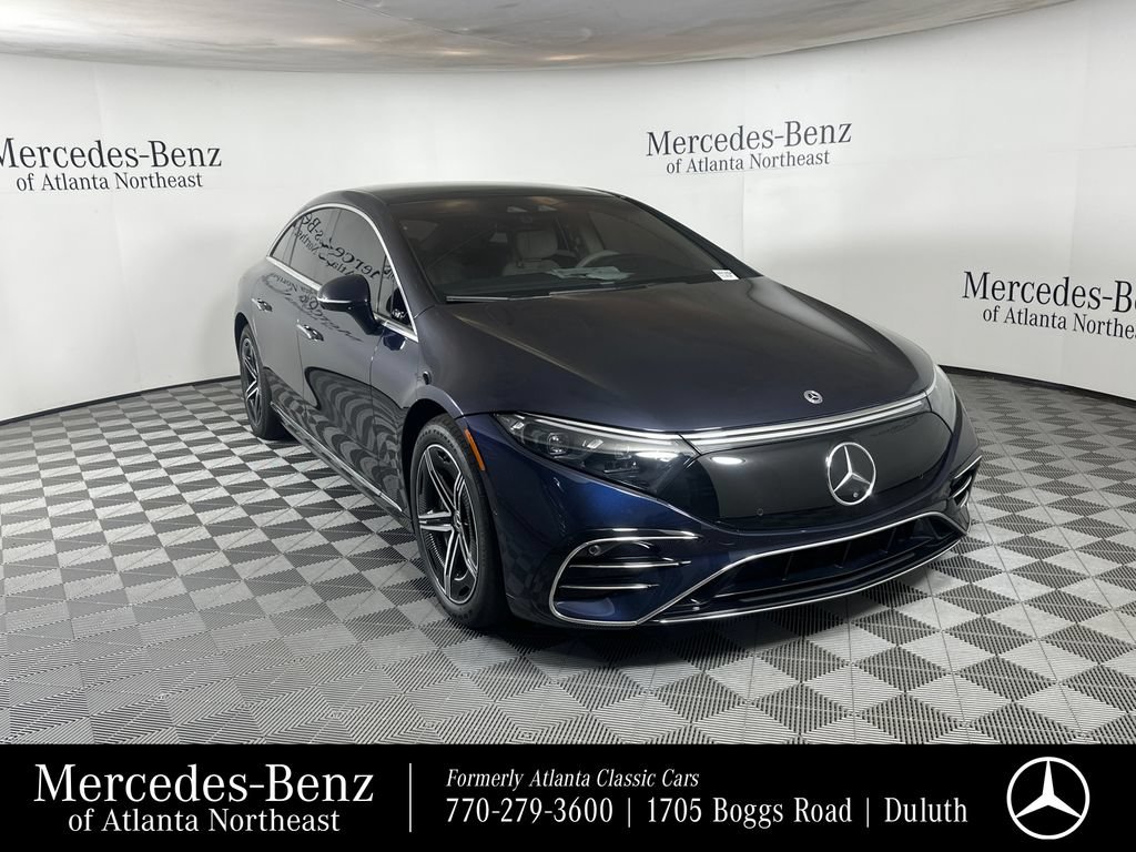 Certified 2023 Mercedes-Benz EQS 580 4MATIC Sedan video 1