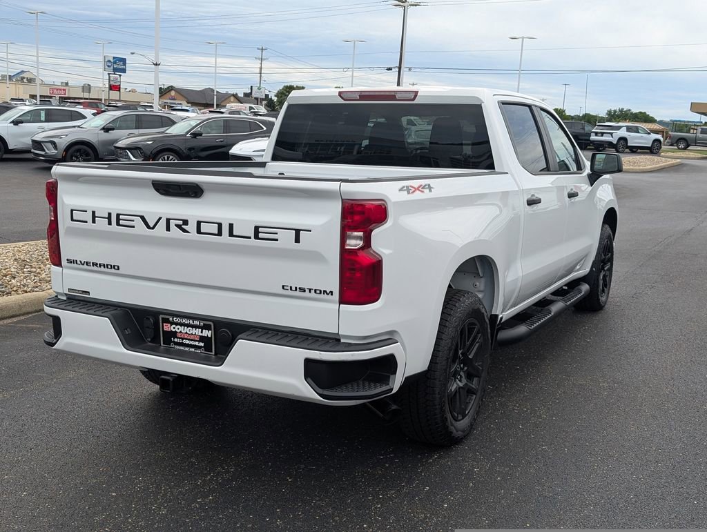 New 2026 Chevrolet Silverado 1500 Custom w/ Turbomax Blackout Package AWD/4WD image 7