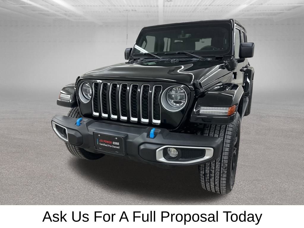 Used 2022 Jeep Wrangler Unlimited Sahara 4xe w/ Cold Weather Group image 7