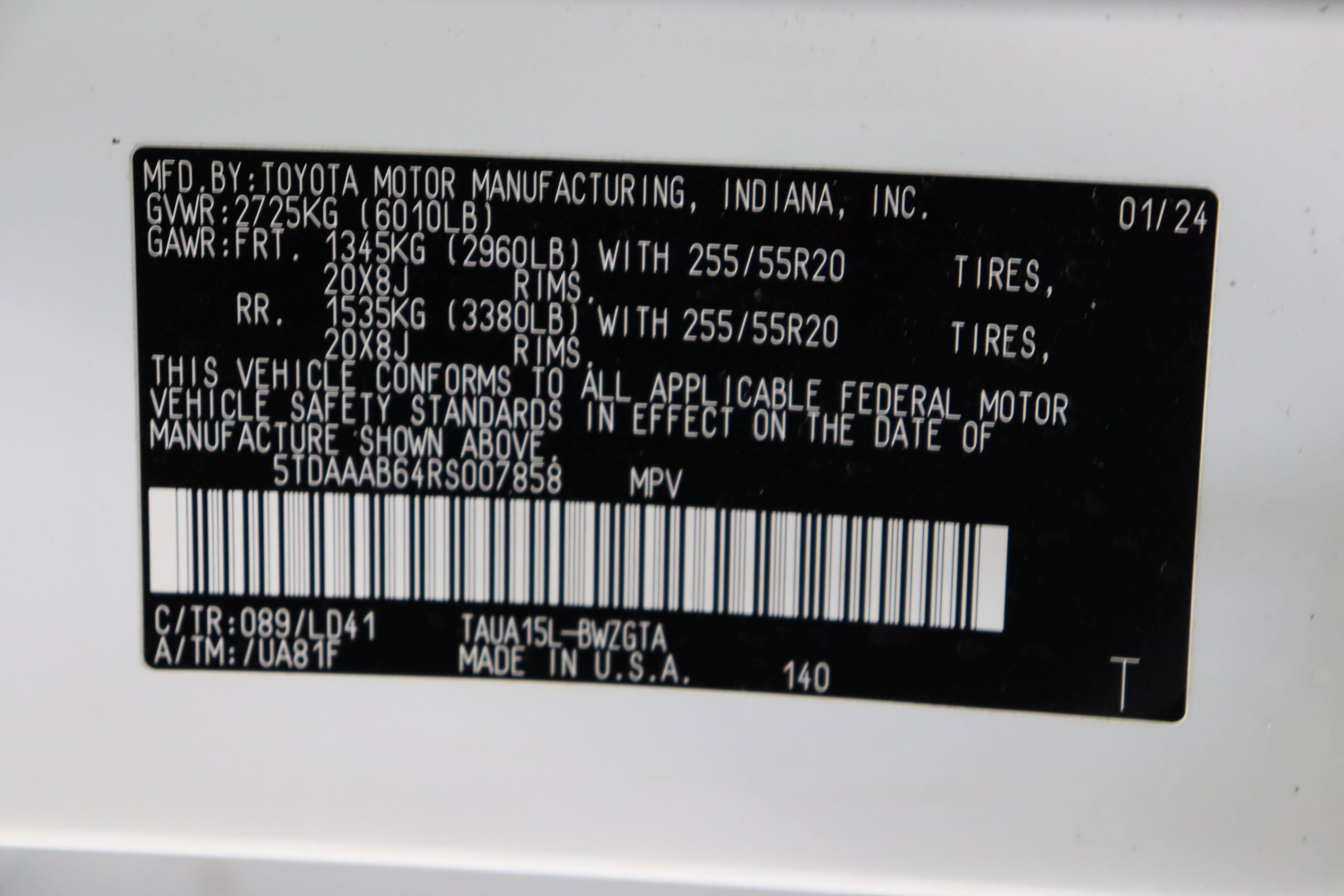 Used 2024 Lexus TX 350 AWD w/ Technology Package image 46