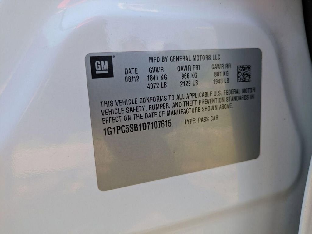 Used 2013 Chevrolet Cruze LT FWD image 30