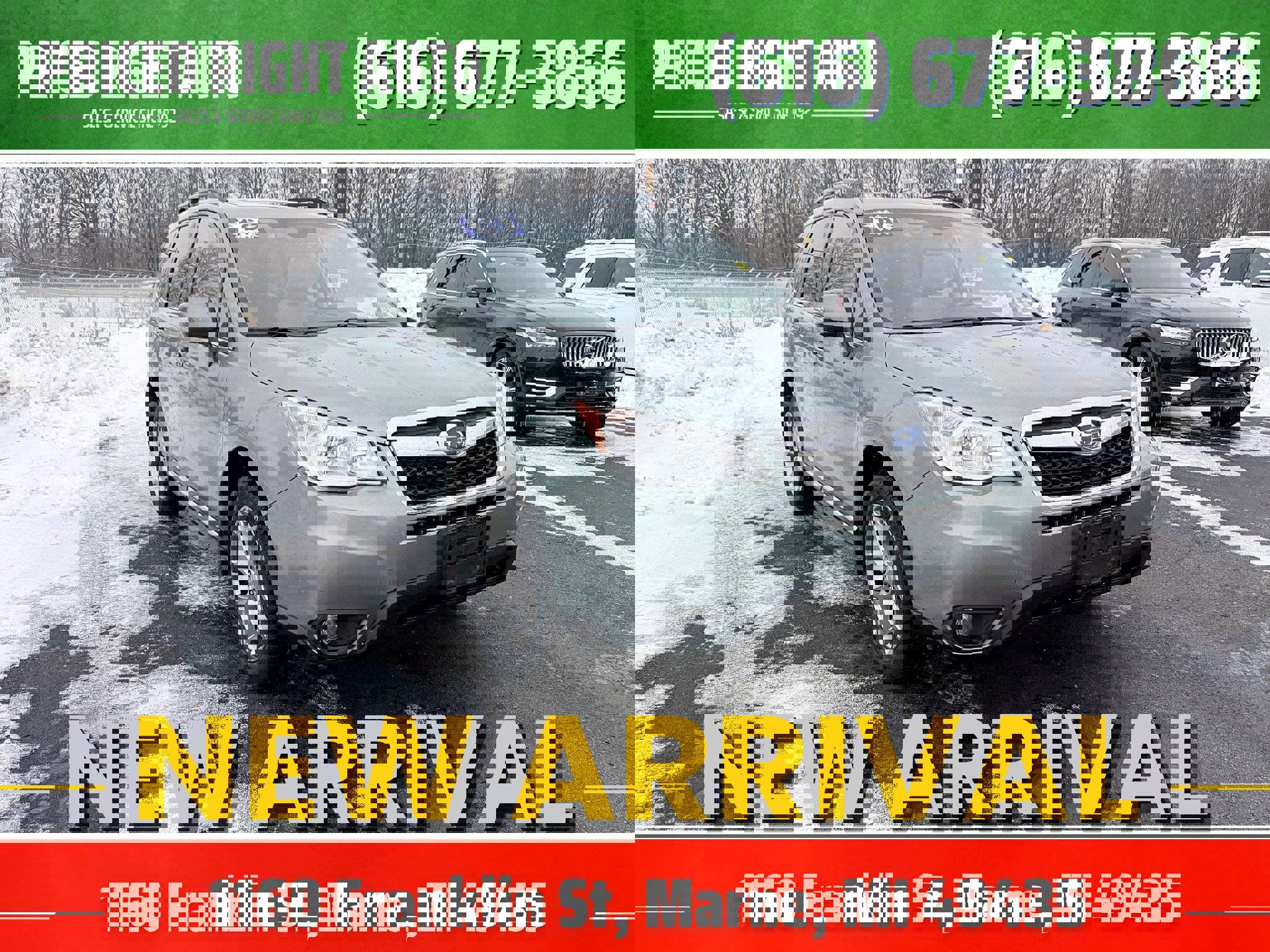 Used 2016 Subaru Forester 2.5i Touring w/ Eyesight & Navigation System