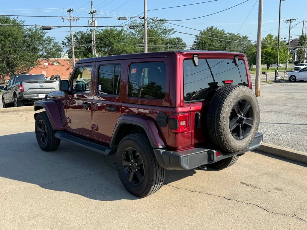 Used 2021 Jeep Wrangler Unlimited Sahara AWD/4WD image 8