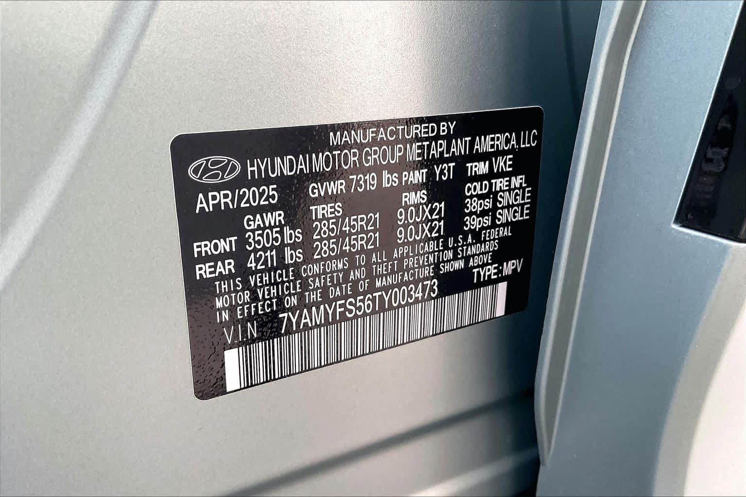 Certified 2026 Hyundai Ioniq 9 Calligraphy AWD/4WD image 33
